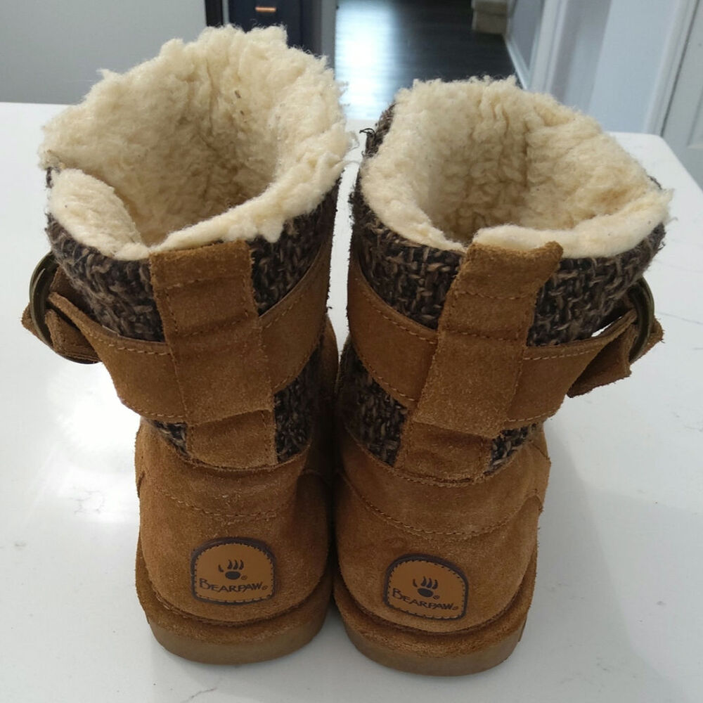 Bearpaw women's Nova boot Hickory suede/leather size 7. Outdoors, comfort, - Picture 5 of 10